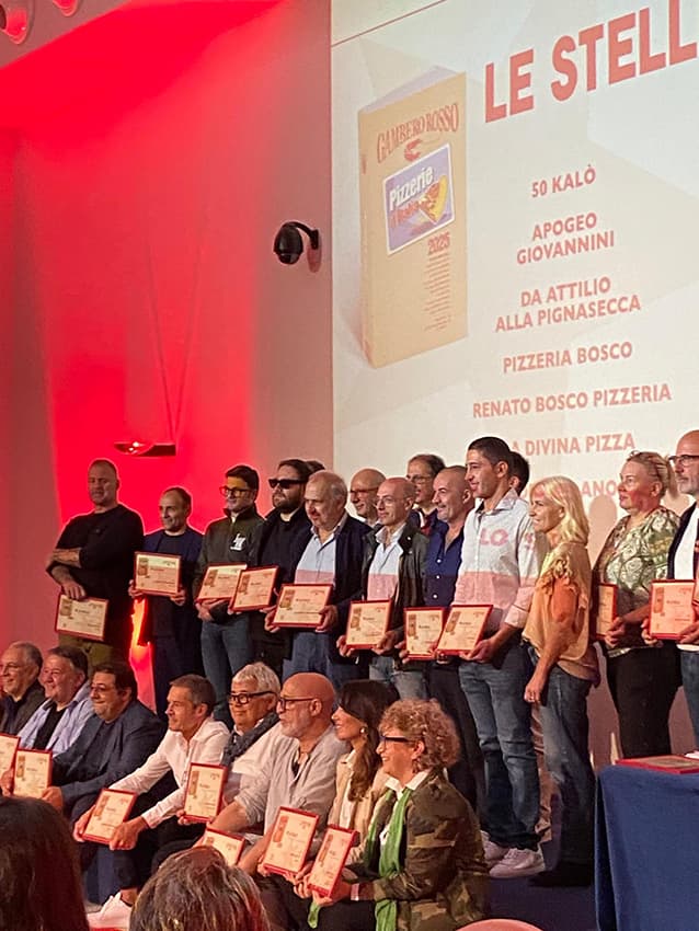 Premiazione Gambero Rosso 2025